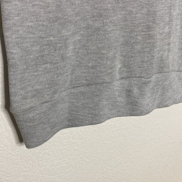 725 Originals Men’s Long Sleeves Medium Thick Gray/Navy T Shirt Size L - Picture 4 of 6